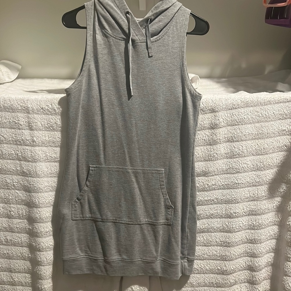 Fabletics Hooded Sweatshirt dress.